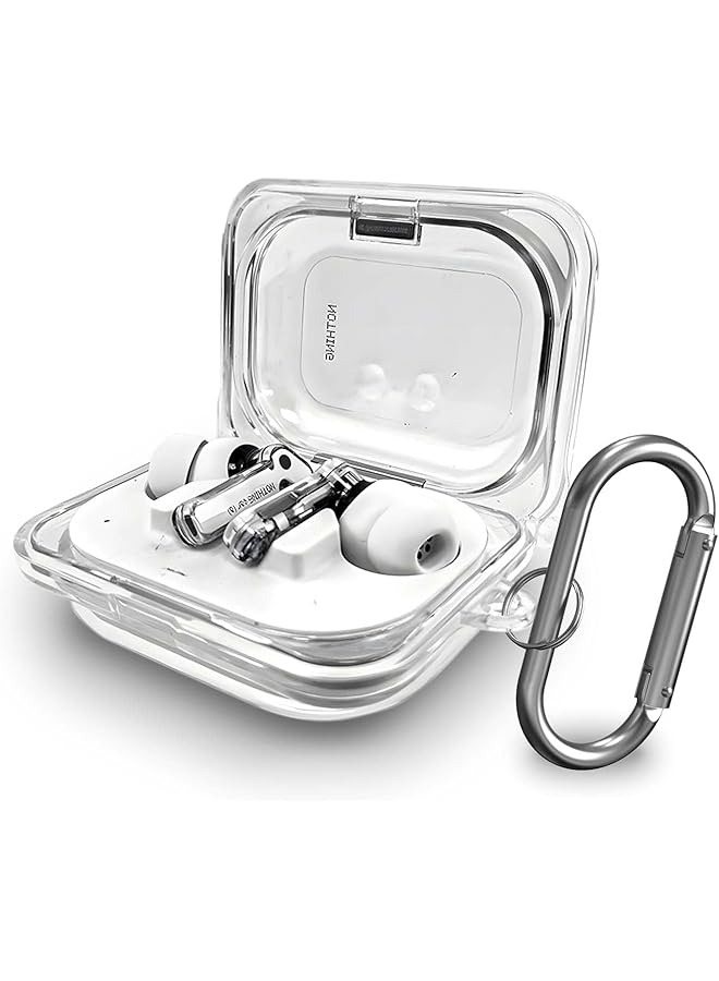 erorex Protective Case For Nothing Ear A Clear Soft Tpu Case For Nothing Ear A Scratch Resistant Shell With Keychain Lightweight Transparent Protective Cover Compatible With Nothing Ear A - Image 1