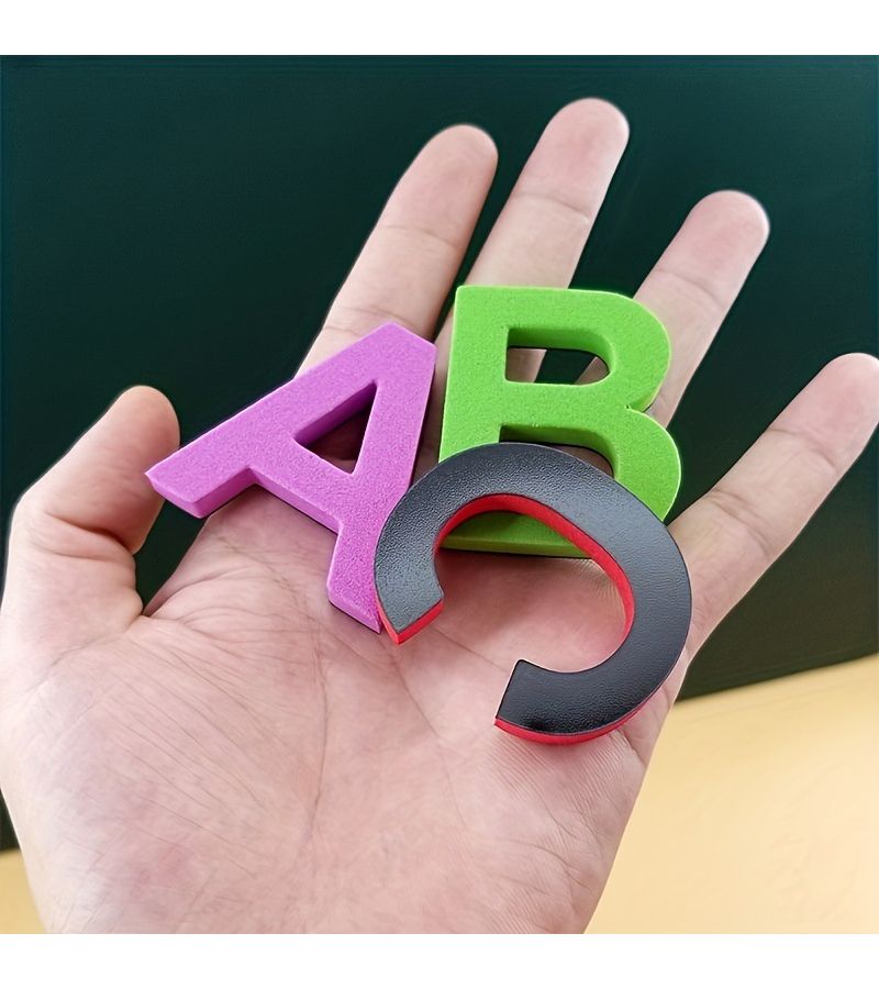 Educational Magnetic Alphabet Number Fridge Magnets 50pcs Learning Toys Gifts - Image 2