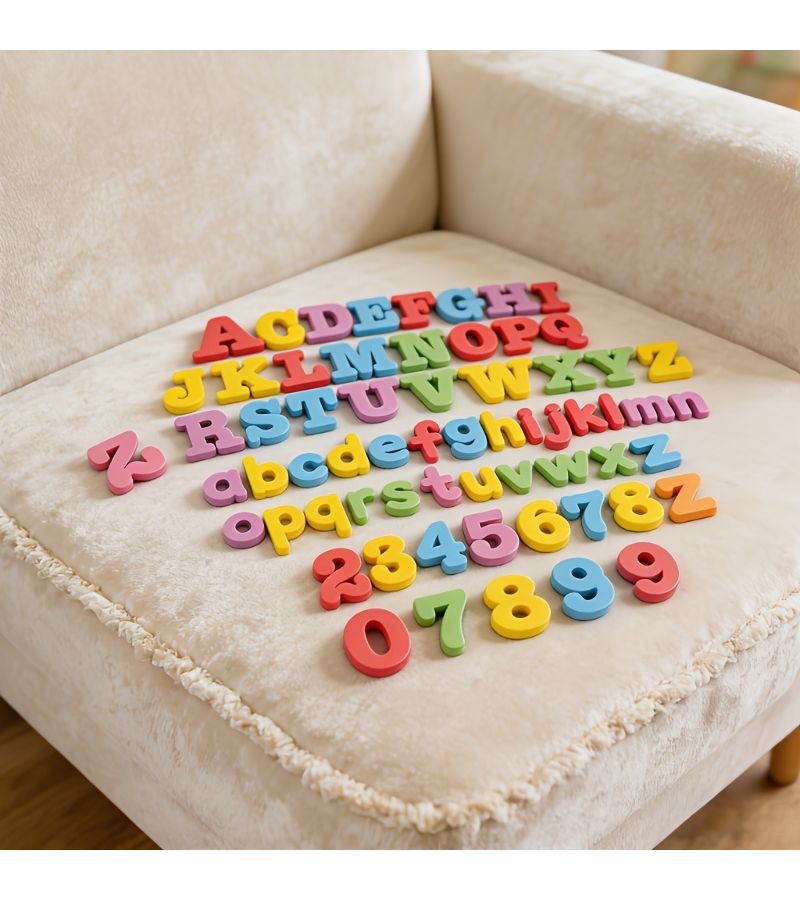 Educational Magnetic Alphabet Number Fridge Magnets 50pcs Learning Toys Gifts - Image 5