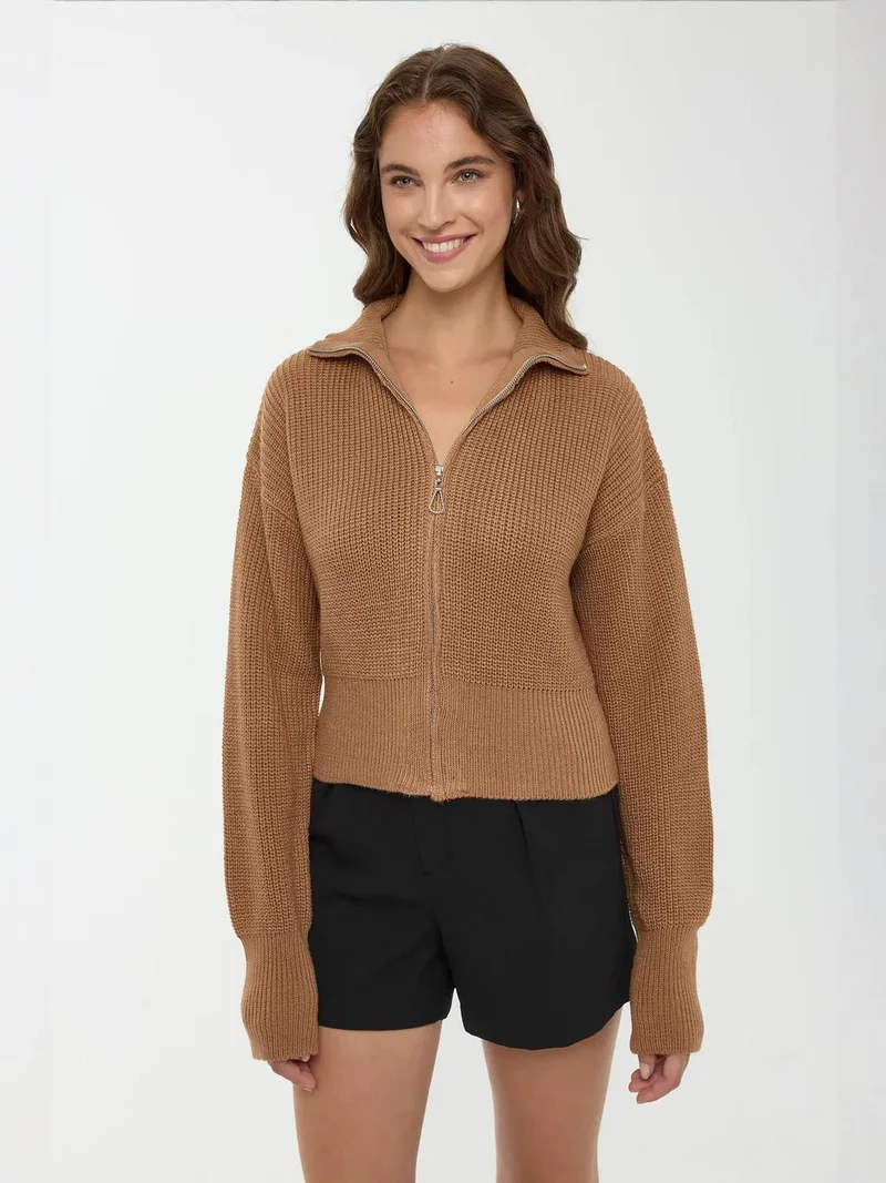 HICCUP Zippered Cardigan