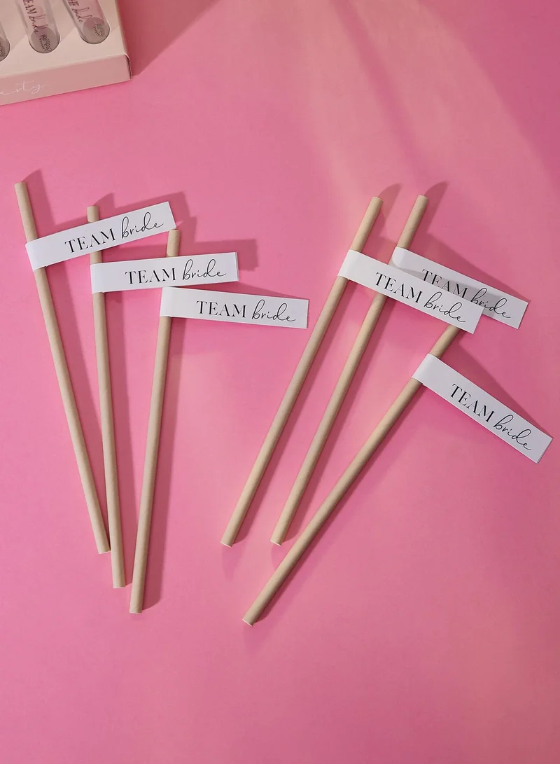 Ginger Ray Straws - Team Bride