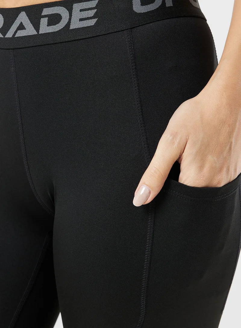 FRWD Graphic Waistband Atheltic Leggings