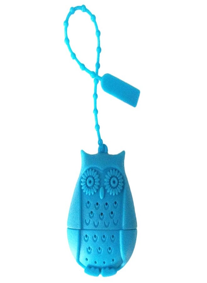 Tvoip 3Pcs Food Grade Silicone Tea Infuser Filter Creative Cartoon Owl Tea Strainer Container Reusable Tea Bags Teapots Accessories - Image 3