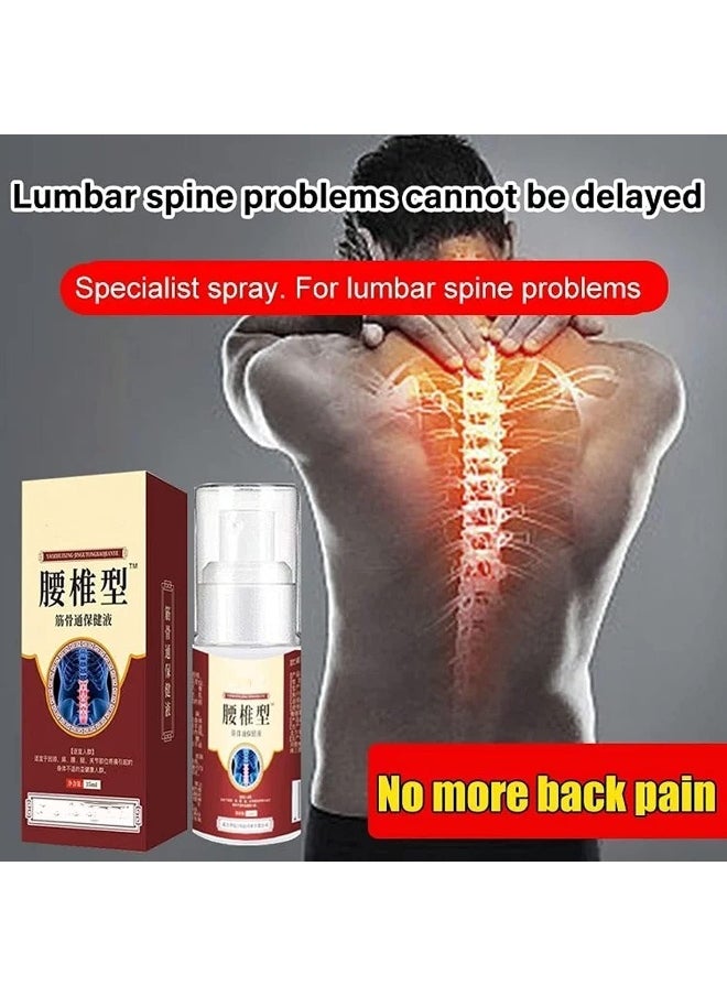 Generic - Lumbar Spine Cold Gel Spray, Back Pain Relief Products, Natural Herbal Joint Pain Relief Spray, Knee Pain Relief Cold Compress Gel Spray, Lumbar Pain Relief Herbal Spray, for Relief of Joint Pain (1 Pcs) - Image 1