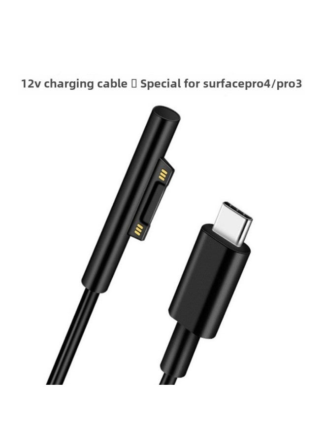 PD Fast Charging Line Notebook For Surface Pro3 Prosurface Microsoft Charging Line-Color:1.2 M  - Image 5
