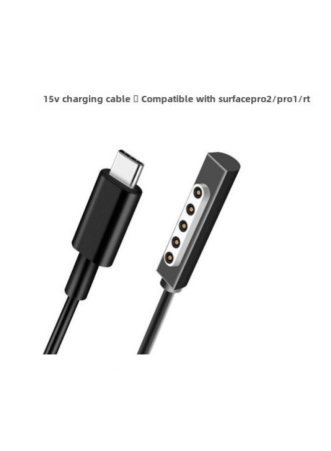 PD Fast Charging Line Notebook For Surface Pro3 Prosurface Microsoft Charging Line-Color:1.2 M  - Image 1