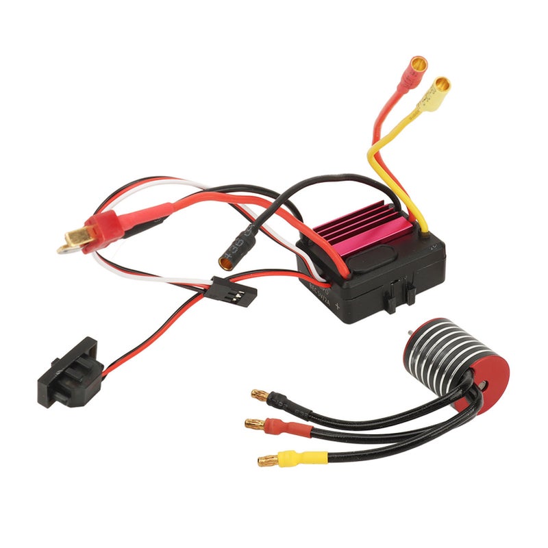 2430 Brushless Motor 35A Brushless ESC Accurate Brushless Motor ESC Set for Traxxas 1/16 1/18 RC Car 6300KV - Image 3