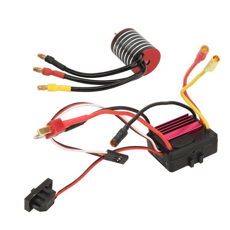 2430 Brushless Motor 35A Brushless ESC Accurate Brushless Motor ESC Set for Traxxas 1/16 1/18 RC Car 6300KV - Image 4