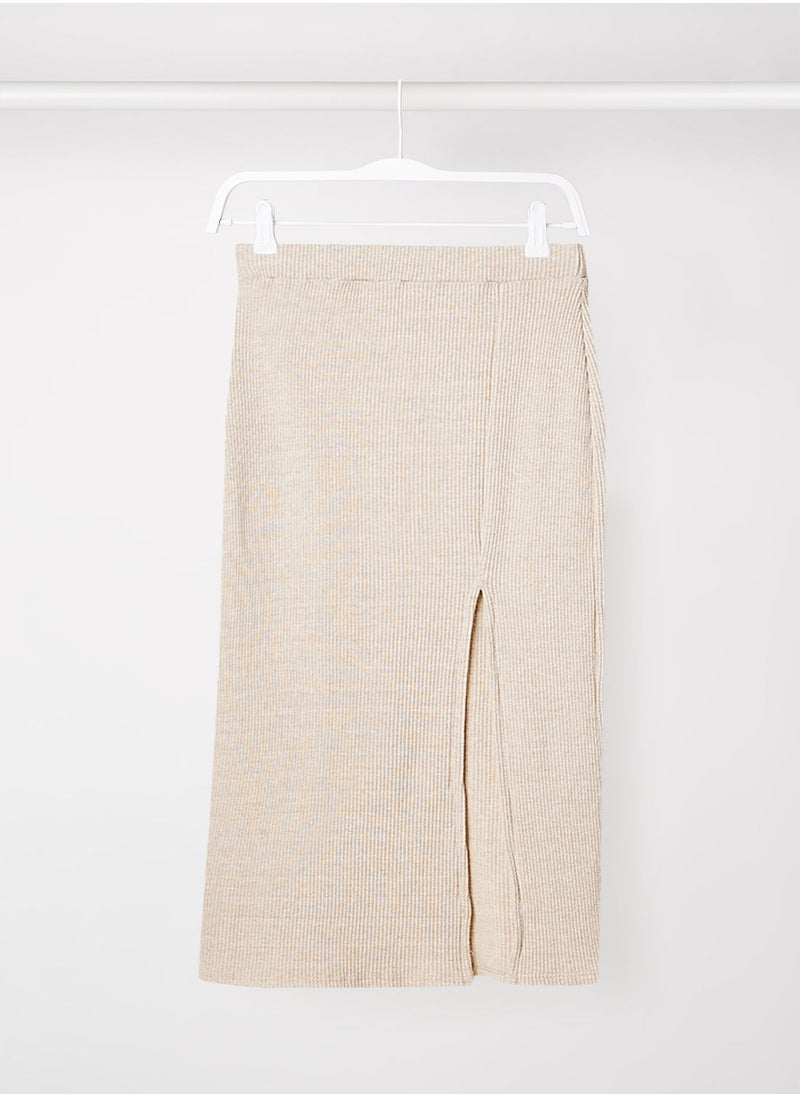 MANGO - Girls Side Slit Skirt - Image 1