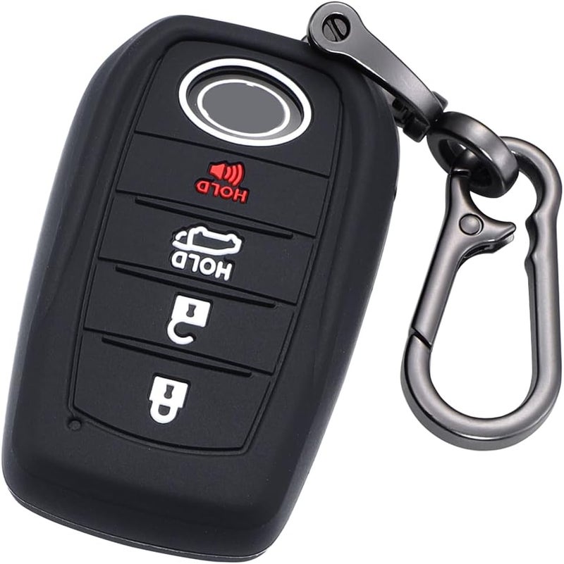 Lcyam Silicone Key Fob Cover for Toyota Models - Image 1