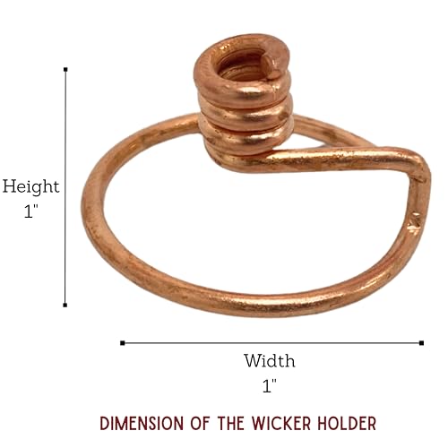 Daedal Crafters Wick Holder Spring for Deepam (Set of 6) Metal Niranjan Kadi, Diya Batti Stand for Pooja, Varamahalakshmi, Navarathri, Gowri Ganesha & Festival Use - Image 4