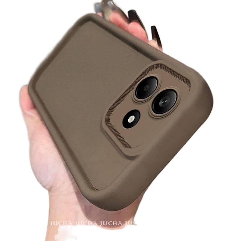 BB Silicone Protective Case for Redmi Note 13 with Drop Protection and Full Coverage plus Shockproof plus Cartoon Style plus 3D Dog Pattern in Coffee Brown - Image 1