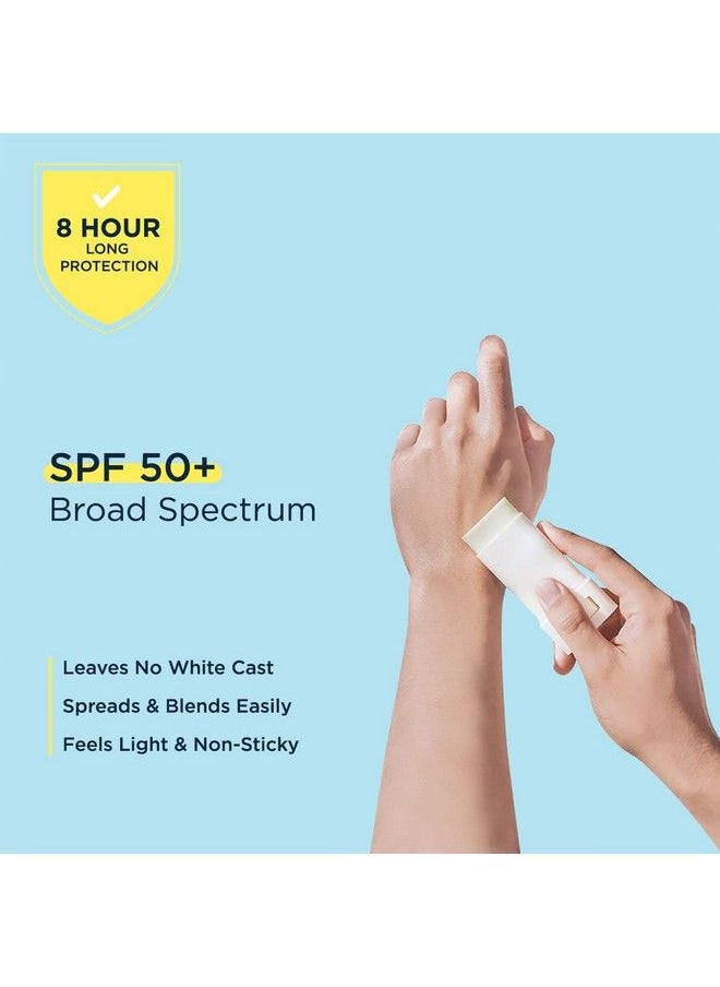 TruHabit - Sunscreen Stick Spf 50 For Face; Sunscreen For Women & Men; Dermatologically Tested Sun Screen Protector Spf 50; Vitamin C Sunstick Sunscreen For Oily Skin & Sunscreen For Dry Skin (13Gm) - Image 1