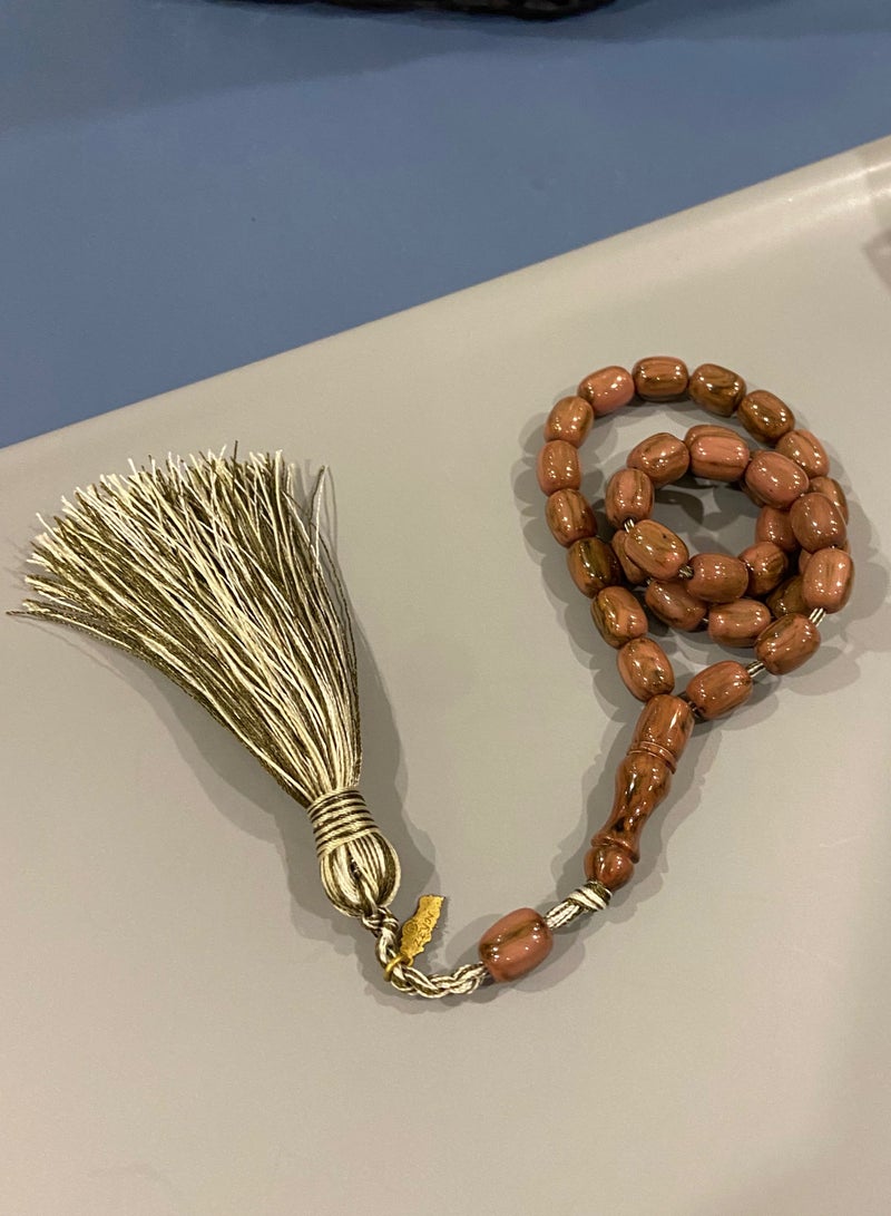 Top Quality Belgian Catalin Prayer Beads For Men 33 Beads - Image 5