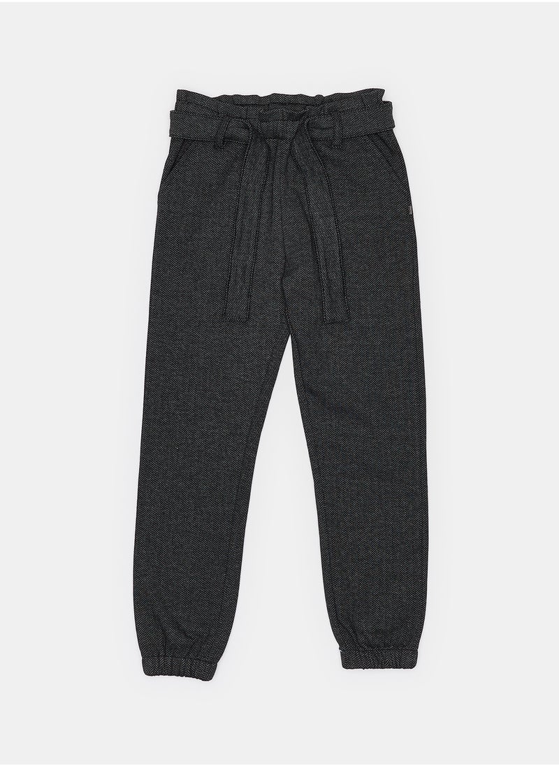 Okaidi Grey Pants for Girls  - Image 1