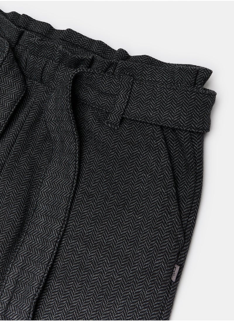 Okaidi Grey Pants for Girls  - Image 3