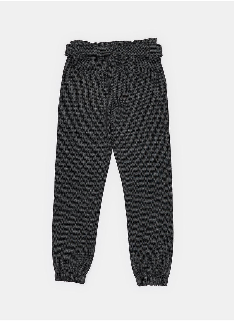 Okaidi Grey Pants for Girls  - Image 2