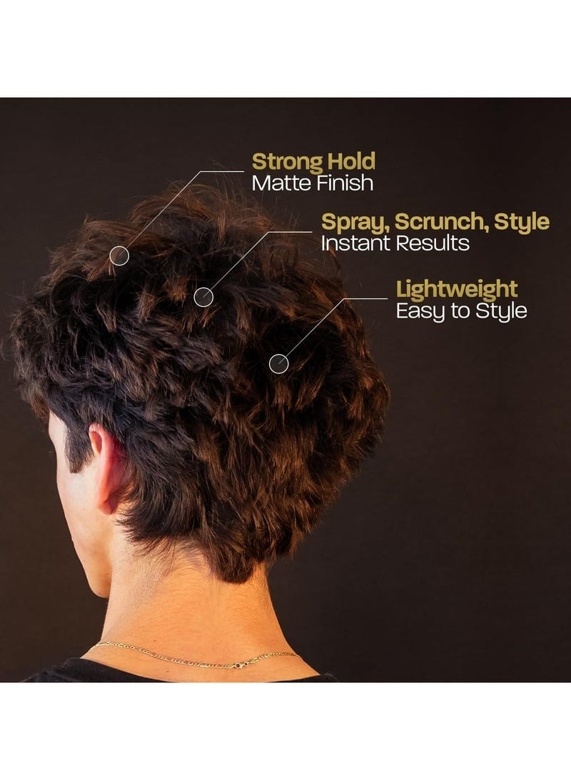 Based Bodyworks Hair Texturizing Powder, Lightweight & Volumizing Hair Styling Powder with Matte Finish, Add Texture to Hair with Medium Hold, Best for Short to Medium Hair, (1.69oz Bottle, Pack of 1) - Image 3