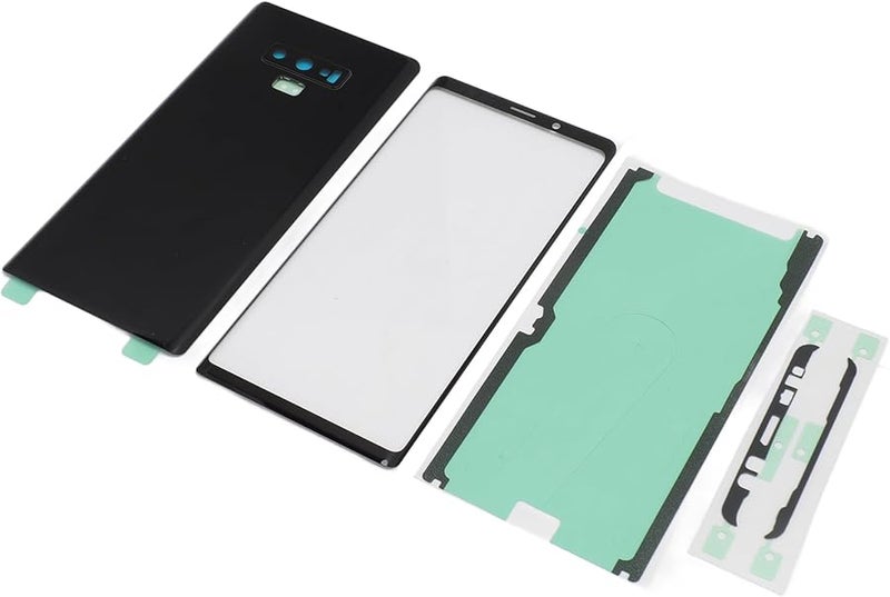 Samsung Galaxy Note 9 Back Glass Cover Replacement Kit with Camera Lens Black - Image 4