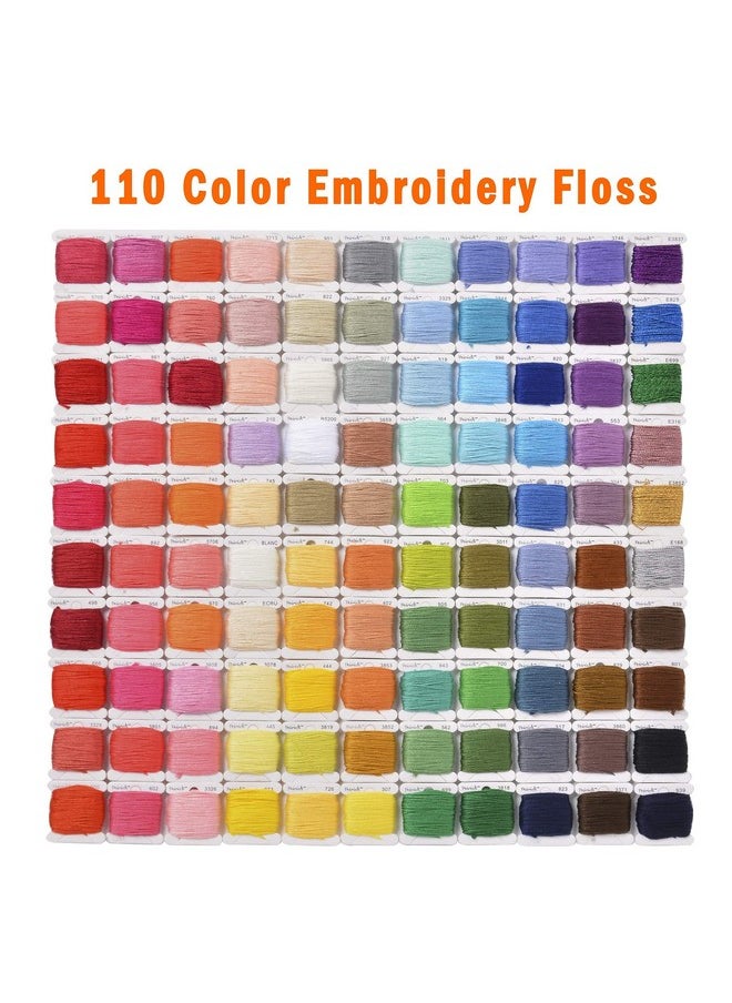 Peirich Embroidery Floss Cross Stitch Supplies Friendship Bracelets String Kit Embroidery Floss Kits With Organizer Box Gift For Halloween Christmas Birthday  - Image 2