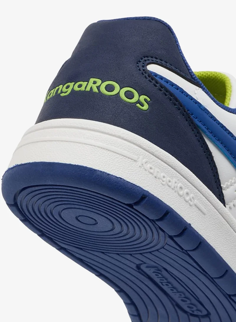 kangaROOS  Boys' Logo Detail Sports Shoes with Hook and Loop Closure for Men | Best Price UAE