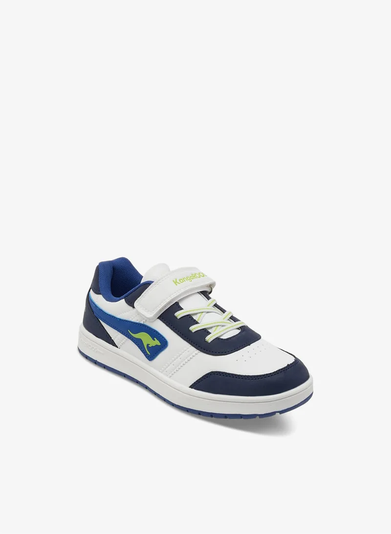 kangaROOS  Boys' Logo Detail Sports Shoes with Hook and Loop Closure for Men | Best Price UAE