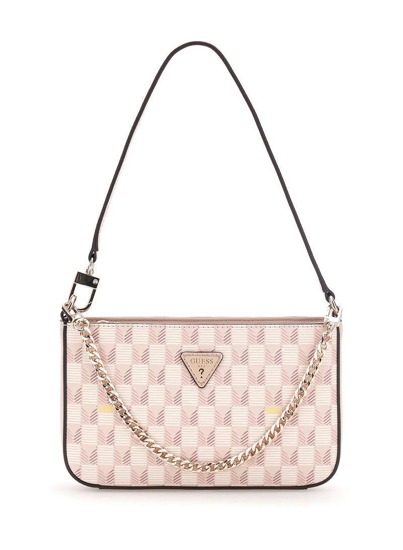 GUESS G Wave II mini top zip shoulder bag - Image 1