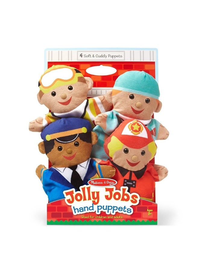 Melissa & Doug Jolly Helpers Hand Puppets (Set of 4) - Construction Worker, Doctor, Police Officer, and Firefighter - Role Play Hand Puppets, Soft Hand Puppets For Toddlers Ages 2+ - pzsku/Z86ECEF9DFF09CC5DA7DDZ/45/_/1729414985/87e39b80-5e46-418f-aca8-394733f9fb00