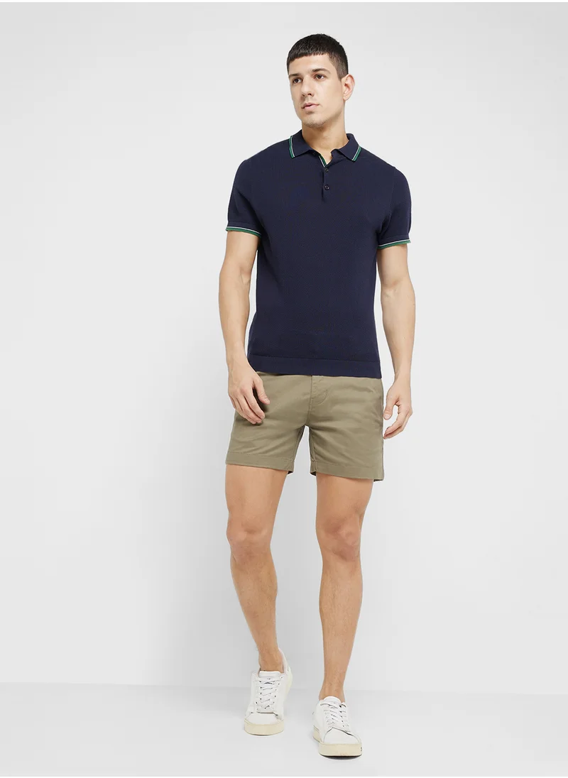 Robert Wood Pocket Detail Essential Shorts