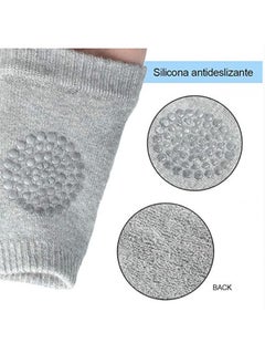 AIWANTO 5 Pairs Baby Knee Protecting Pads Stretchable Elastic Cotton Soft Comfortable Knee Cap Elbow Safety Protector Knee Pads for Baby Breathable Anti-Slip Pad Large Size Multi color  - Image 4