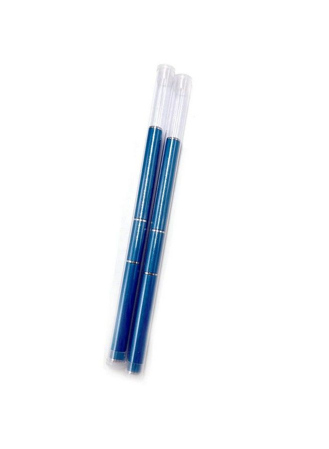 Aliotech 2 Pack Of Polygel Brush And Picker Dualended 2 In 1 Design Stainless Steel Gel Nail Brush Polygel Slice Tool For Polygel Uv Gel Acrylic Nails Extension Quick Building Gel(Lake Blue) - Image 5