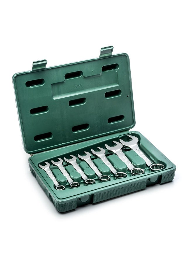 SATA ST09033SJ 7-Piece Stubby Combination Wrench Set - Image 1