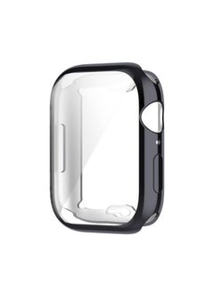 Generic For Apple Watch Protective Case IWatchS8 All-inclusive Electroplated TPU Watch Case Film Integrated Protective Case Soft Case-Color:Graphite Color-Dimensions:49mm (for Apple Watch S8 Ultra)  - Image 1