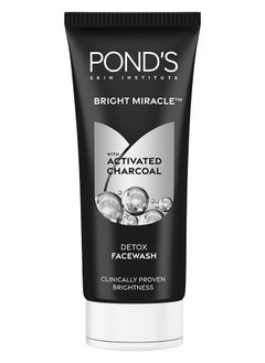 Pond's POND'S Pure Detox Anti-Pollution Purity Face Wash With Activated Charcoal, 100 G  - Image 1