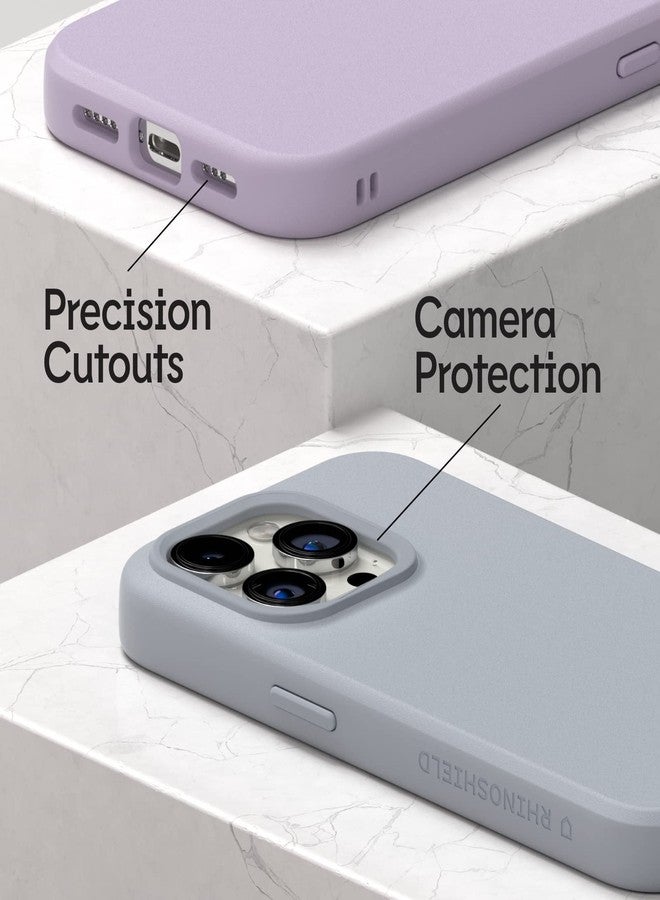 RhinoShield Case Compatible with [iPhone 14 Pro] | SolidSuit - Shock Absorbent Slim Design Protective Cover with Premium Matte Finish 3.5M / 11ft Drop Protection - Blush Pink - Image 4