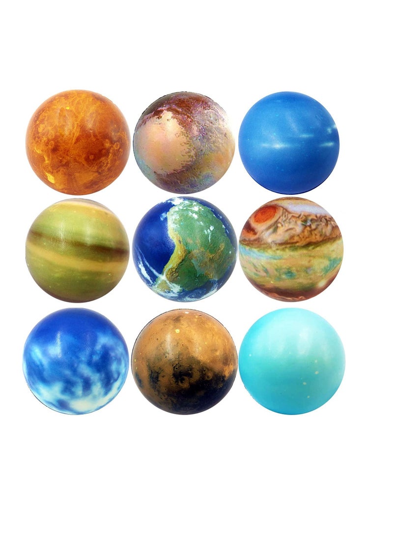 Y&D Solar System Balls, Planet Stress Ball, Educational Toys, for Toys Model Balls Astronomy Birthday Gift Toy Space Party Favor Teens and Adults - Image 1