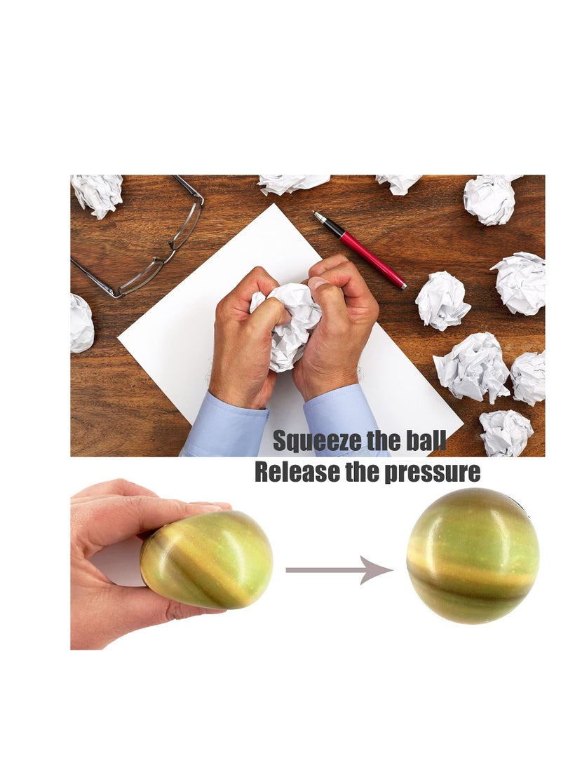 Y&D Solar System Balls, Planet Stress Ball, Educational Toys, for Toys Model Balls Astronomy Birthday Gift Toy Space Party Favor Teens and Adults - Image 5