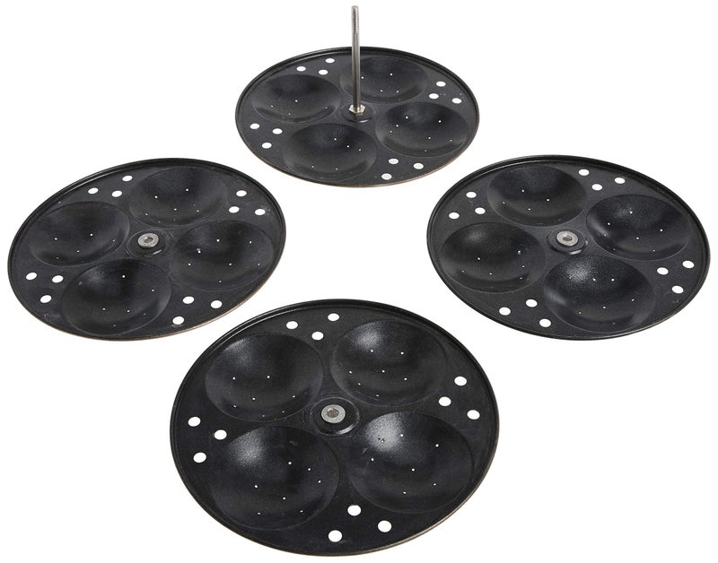 Ckitze TABAKH 4-Rack Non-Stick Idli Stand, Makes 16 Idlys - Image 5