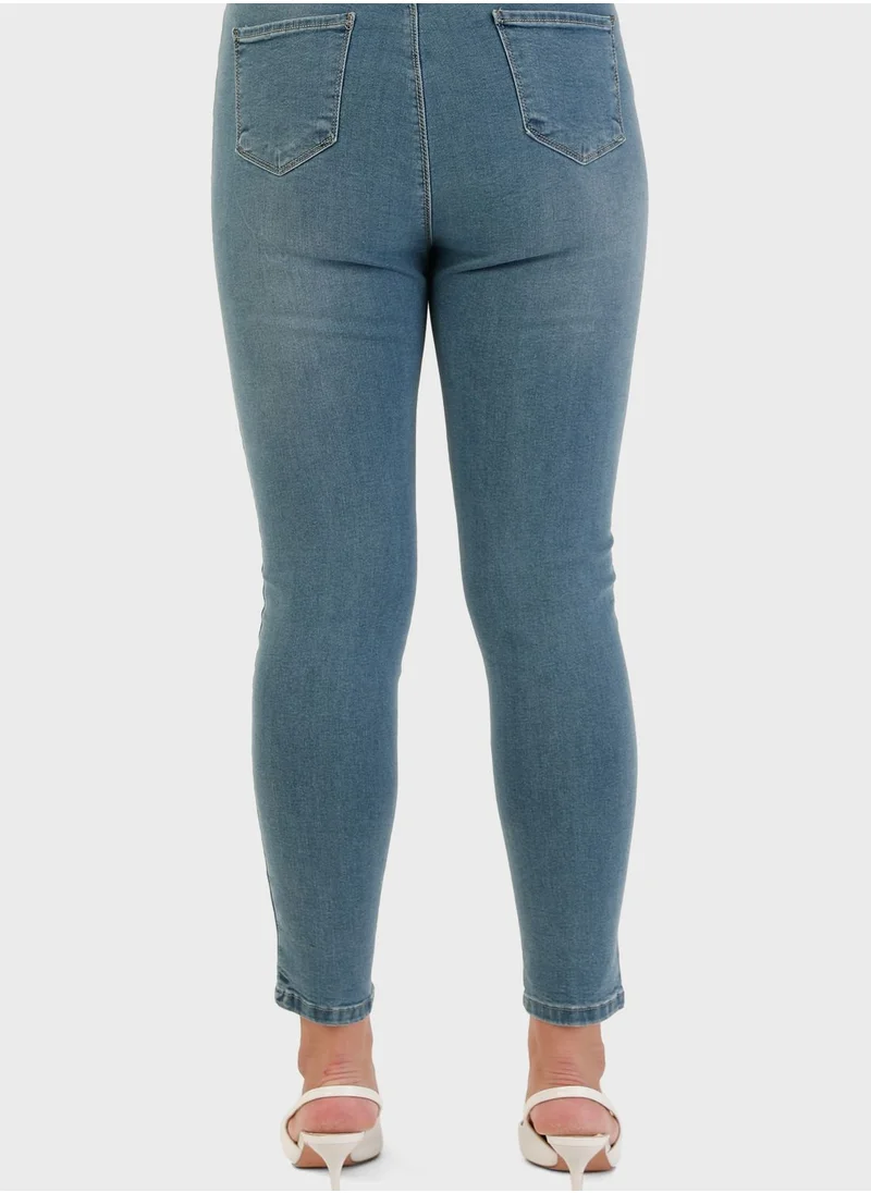 Alia by modanisa High Waist Jeans