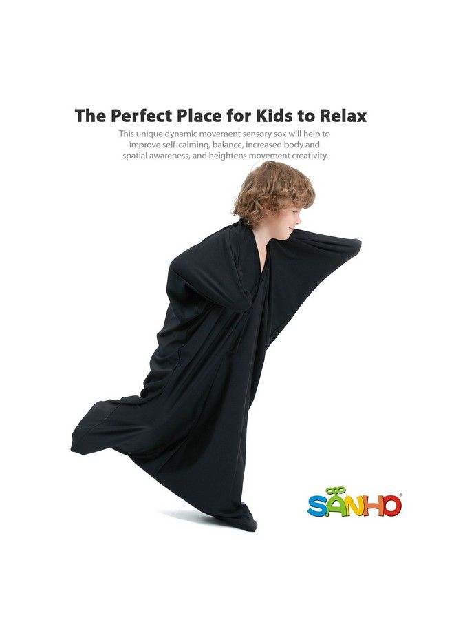 Sanho Dynamic Movement Sensory Body Sock Updated Version Black (Large)  - Image 3