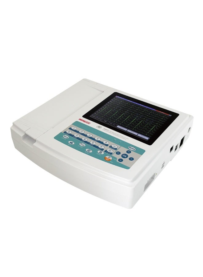 ميديتك جروب جهاز رسم القلب ECG – 12قناه – شاشة لمس 8 بوصة – تحليل تلقائي– متعدد اللغات - Image 2