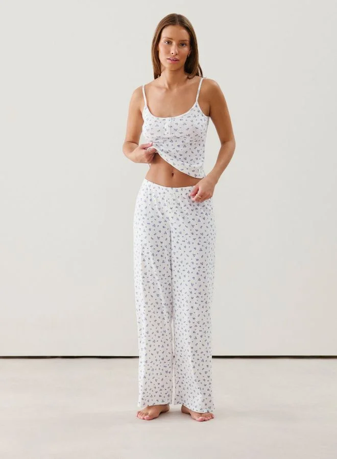 UNDIZ Pointelle vest top