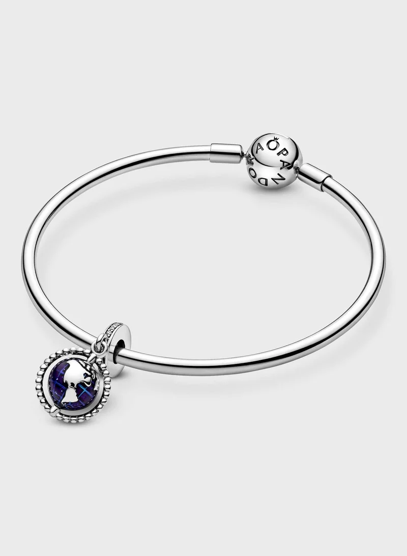 PANDORA Spinning Globe Dangle Charm