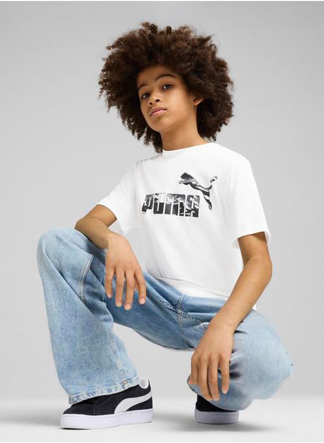 PUMA Youth Essential Camo T-Shirt  - Image 3