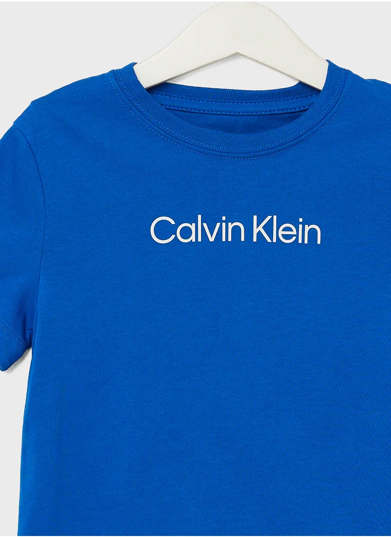 Calvin Klein Jeans Kids Graphic Logo T-Shirt