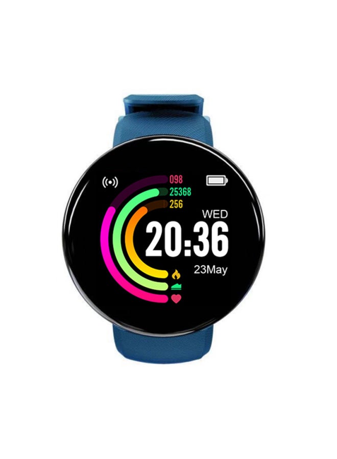D18 Smart Watch Round Screen Step Counting Information Reminds Heart Rate Sleep Monitoring Bracelet D18s - Image 5