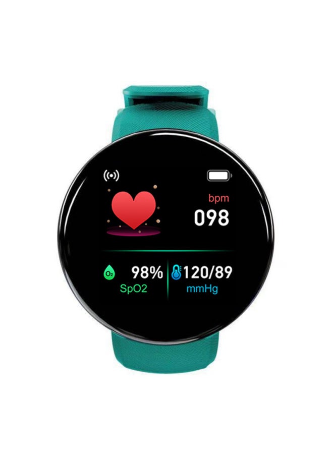 D18 Smart Watch Round Screen Step Counting Information Reminds Heart Rate Sleep Monitoring Bracelet D18s - Image 3