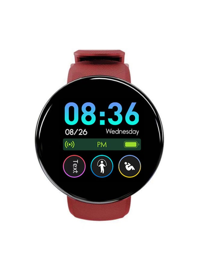 D18 Smart Watch Round Screen Step Counting Information Reminds Heart Rate Sleep Monitoring Bracelet D18s - Image 4