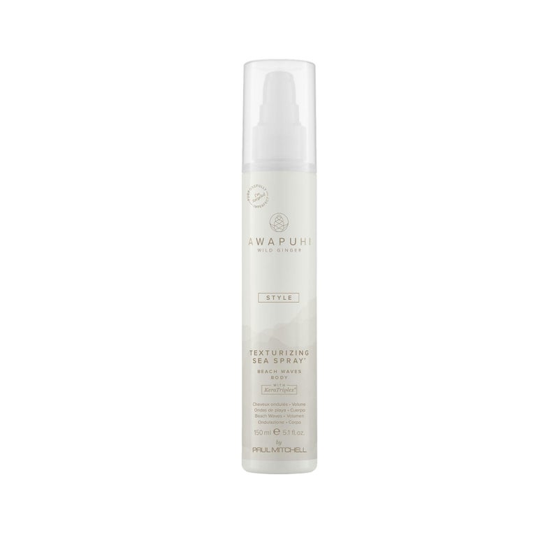 Awapuhi Wild Ginger Awapuhi Wild Ginger by Paul Mitchell Texturizing Sea Spray Creates Beach Waves Adds Body For All Hair Types 51 fl oz 