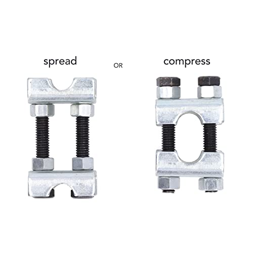 Acouto Coil Spring Compressor Adjustable 4pcs Mini Coil Spring Compressor 2 Way Adjustable Spring Spacer Carbon Steel Shocks Adjuster Tool Automotive - Image 5